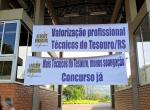 Tcnicos de Goio-en tambm aderem a mobilizao no Posto Fiscal