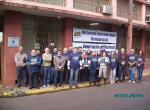 Tcnicos da 9 Defaz presentes na mobilizao em Iju